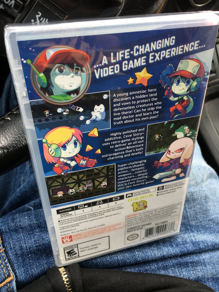 Cave Story+ With Japanese Boxart Spotted In North America NintendoSoup
