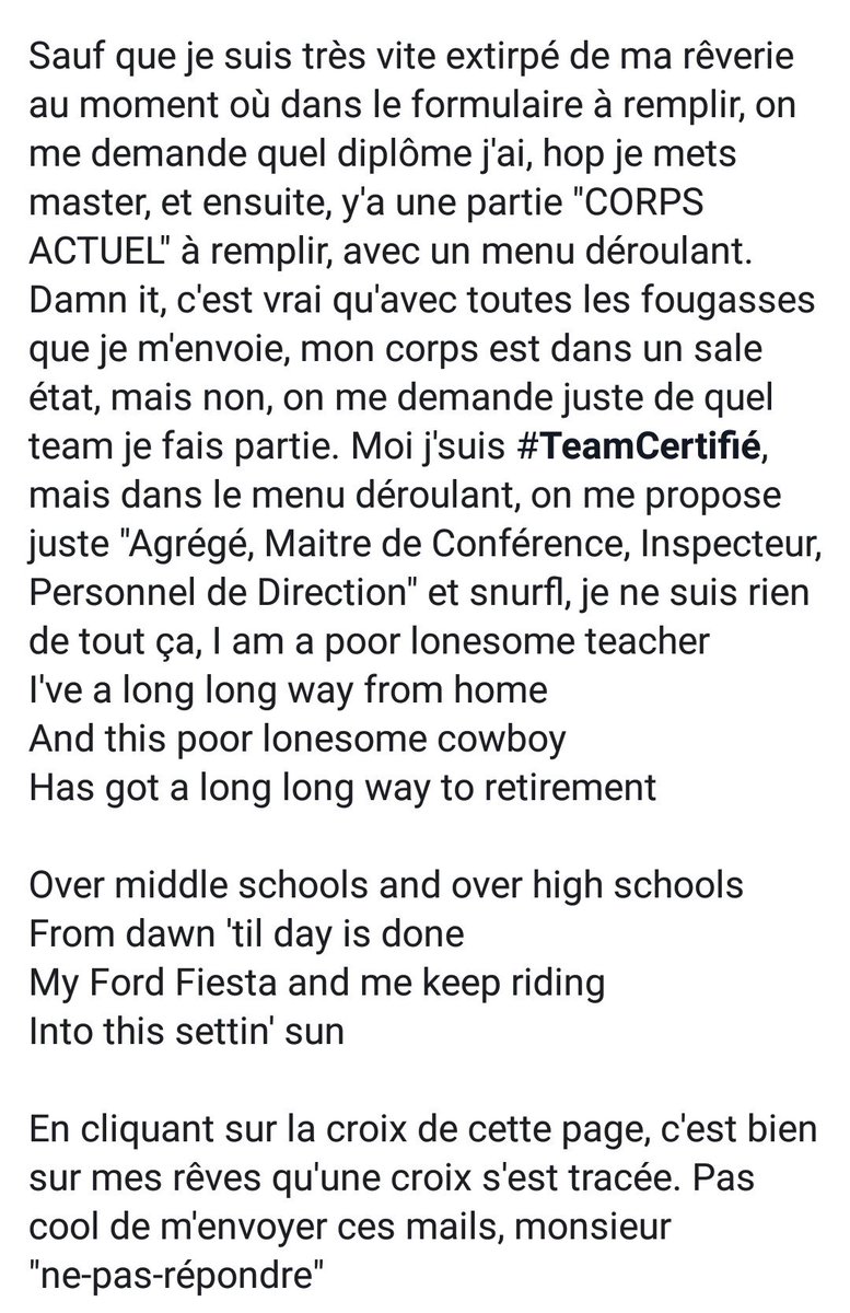 Monsieur Le Prof (MsieurLeProf) Twitter