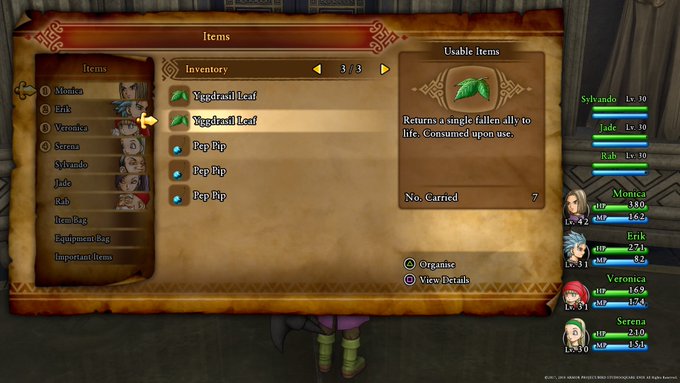 Dragon Quest 11 Map Arboria