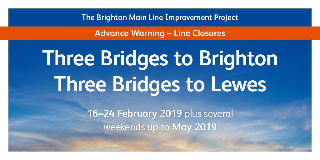 Brighton Main Line Improvement Project on Twitter "Are you travelling