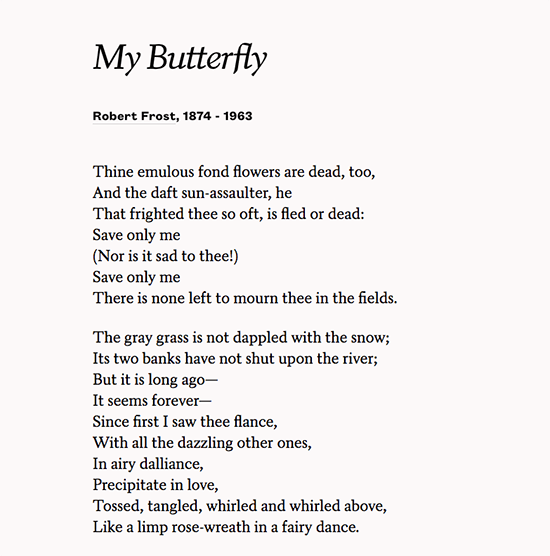 Best Robert Frost Poems love quotes