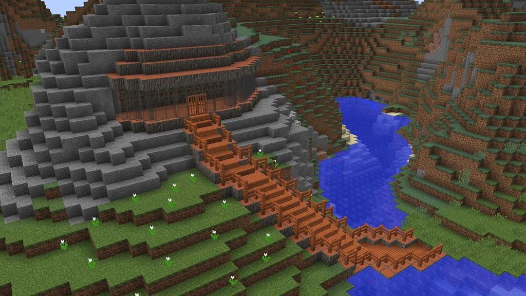 Minecraft-Server.net On Twitter: "My Little Acacia Hillside House Https://T.co/Kojjbqi1Kb" / Twitter