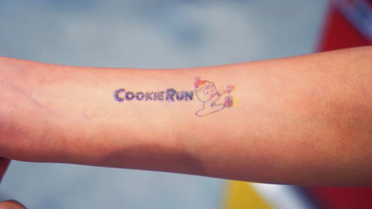 Cookie Run Updates! 🦉 (Hiatus) On Twitter: "(Cookie Run) More Photos From Cookie Run Pop-Up Store In Busan! Get A Cookie Run Tattoo On The Spot Too! 😍 Obtained From Cookie Wars 417_x_740_jpg