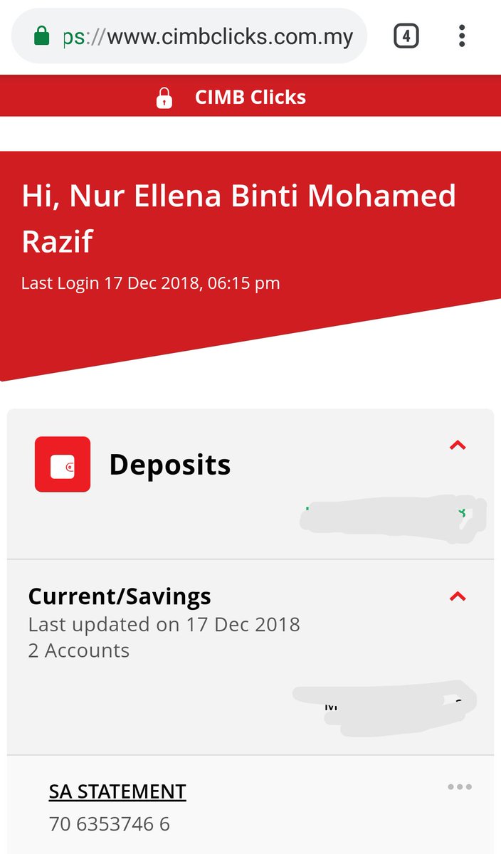 How To Get Bank Statement Cimb sbactee