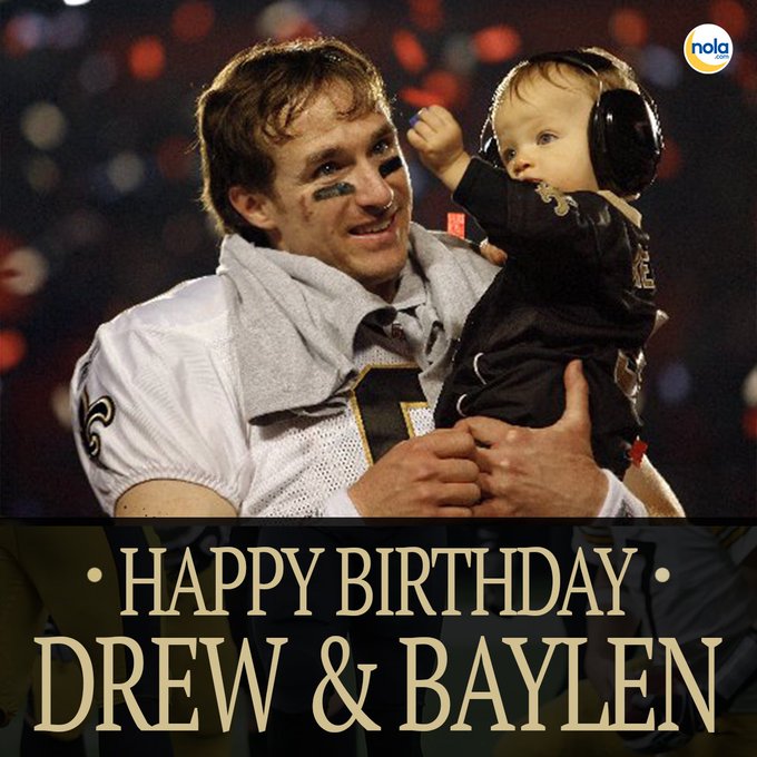 Drew Brees's Birthday Celebration HappyBday.to