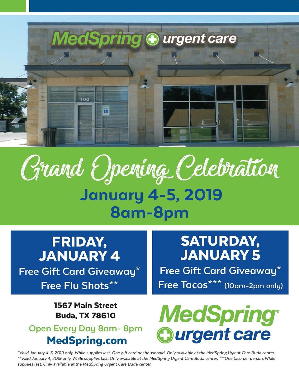 Medspring Urgent Care Austin Tx Austin Show