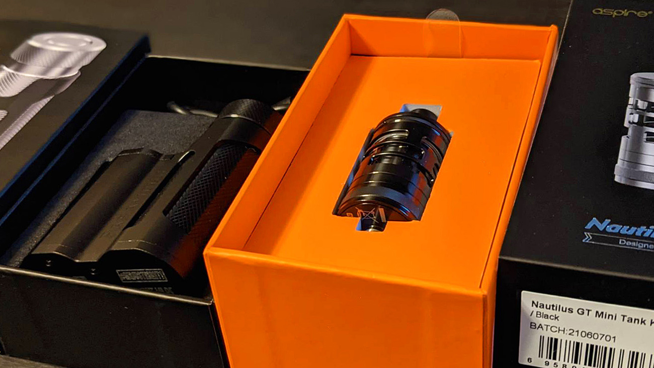 tpppp on Twitter "Nautilus GT miniとMECHLYFE PARAMOUR届いた。トップフィルはhaloボトル