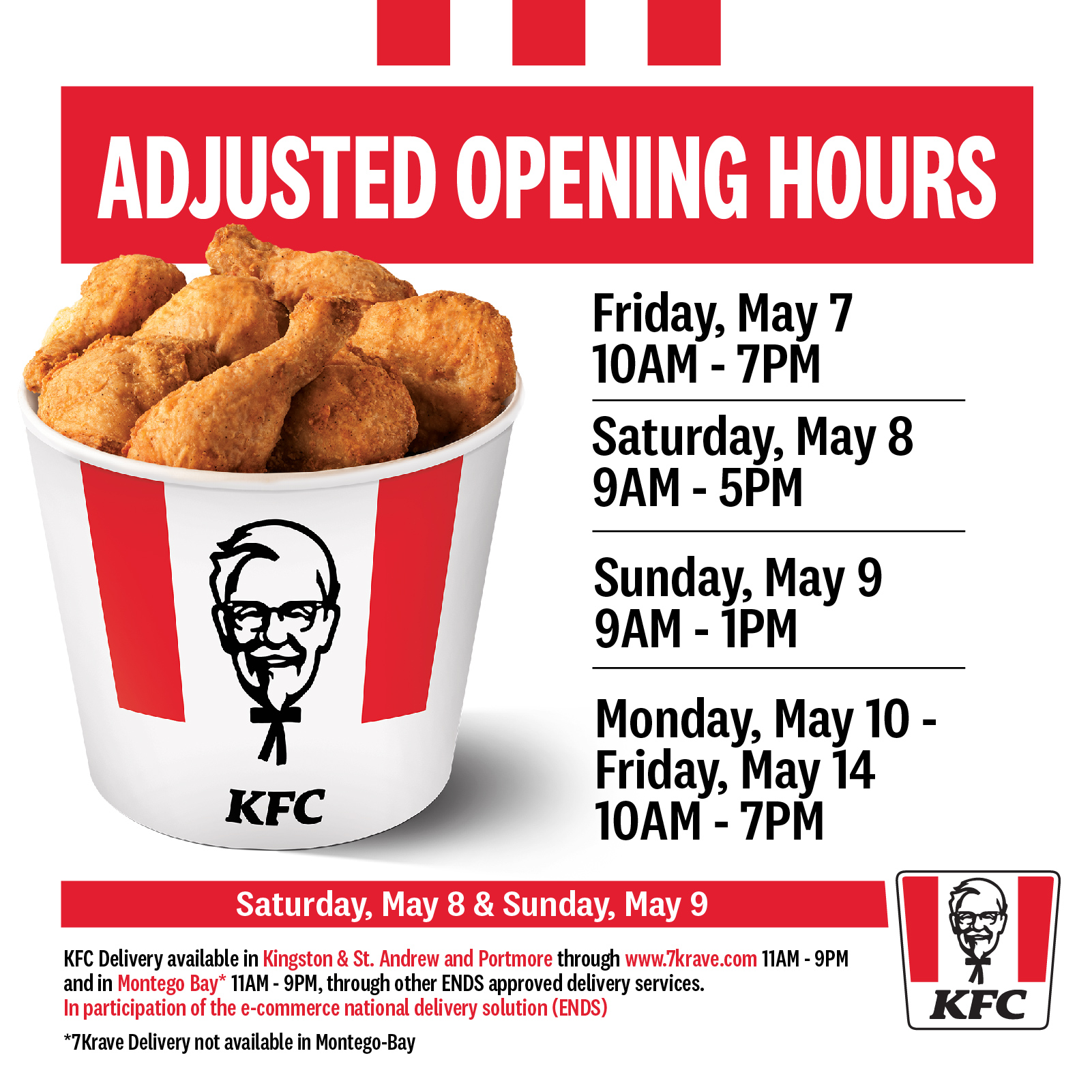 KFC Jamaica on Twitter "Ready for the weekend? Make sure you have your