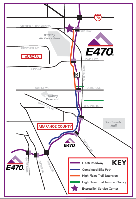 E470 Road Updates on Twitter "🚧 High Plains Trail Closure The 