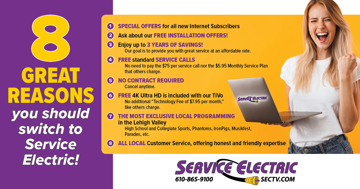 Service Electric on Twitter "Here are 8 great reasons to make the