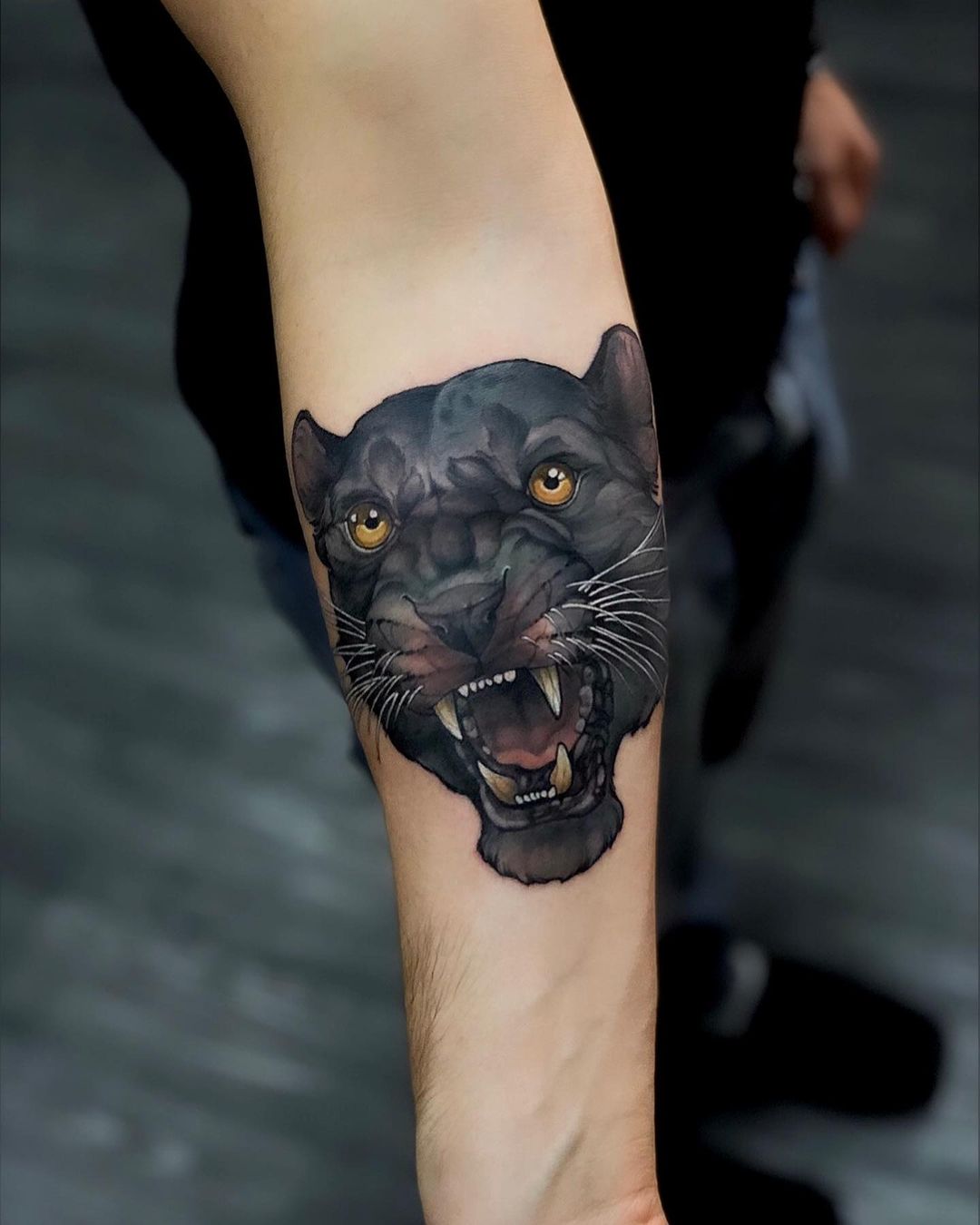 تويتر \ The Tattoo Shop على تويتر: "Wonderful Detail 😍 Panther By @Ignis.ink 🔥 #Blackpanther #Panther #Colortattoo #Colourtattoo #Neotrad #Neotradeu #Neotraditional #Thetattooshopsupplies #Thetattooshop Https://T.co/0Wkogebq2T" 1350_x_1080_jpg