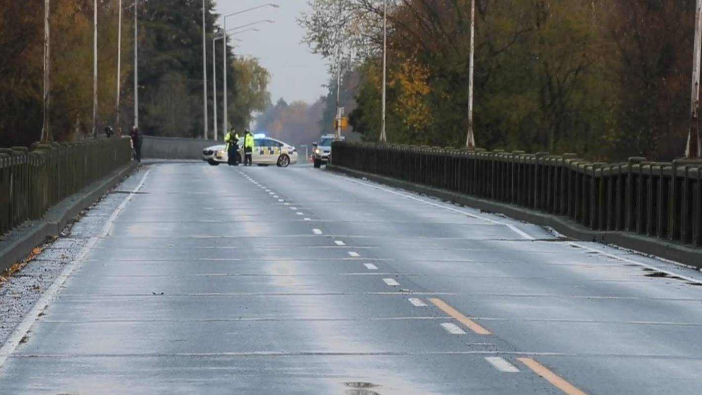 Stuff on Twitter "Live 'Soft and slumping' closed Ashburton bridge
