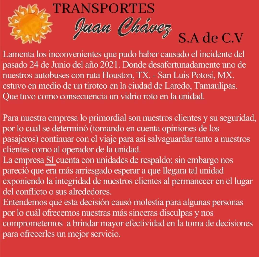 Autobuses Chavez Houston Texas / Los Chavez Autobuses Inc In Dallas Tx