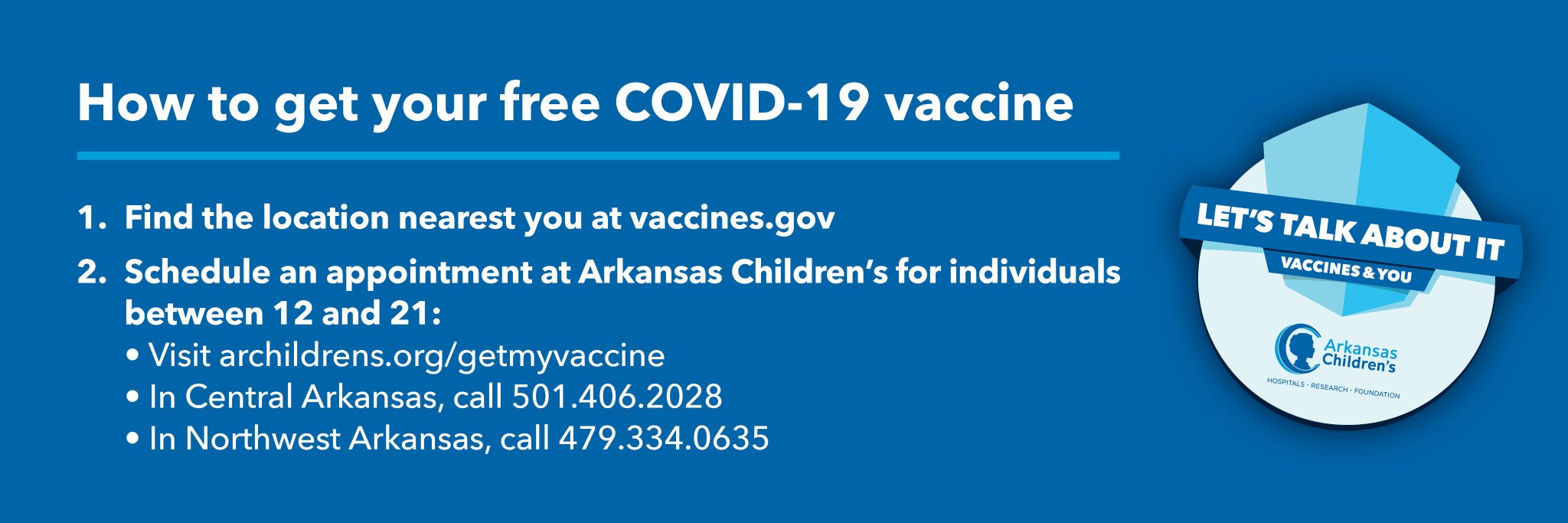 Arkansas Children's on Twitter "If you're waiting to see if the COVID