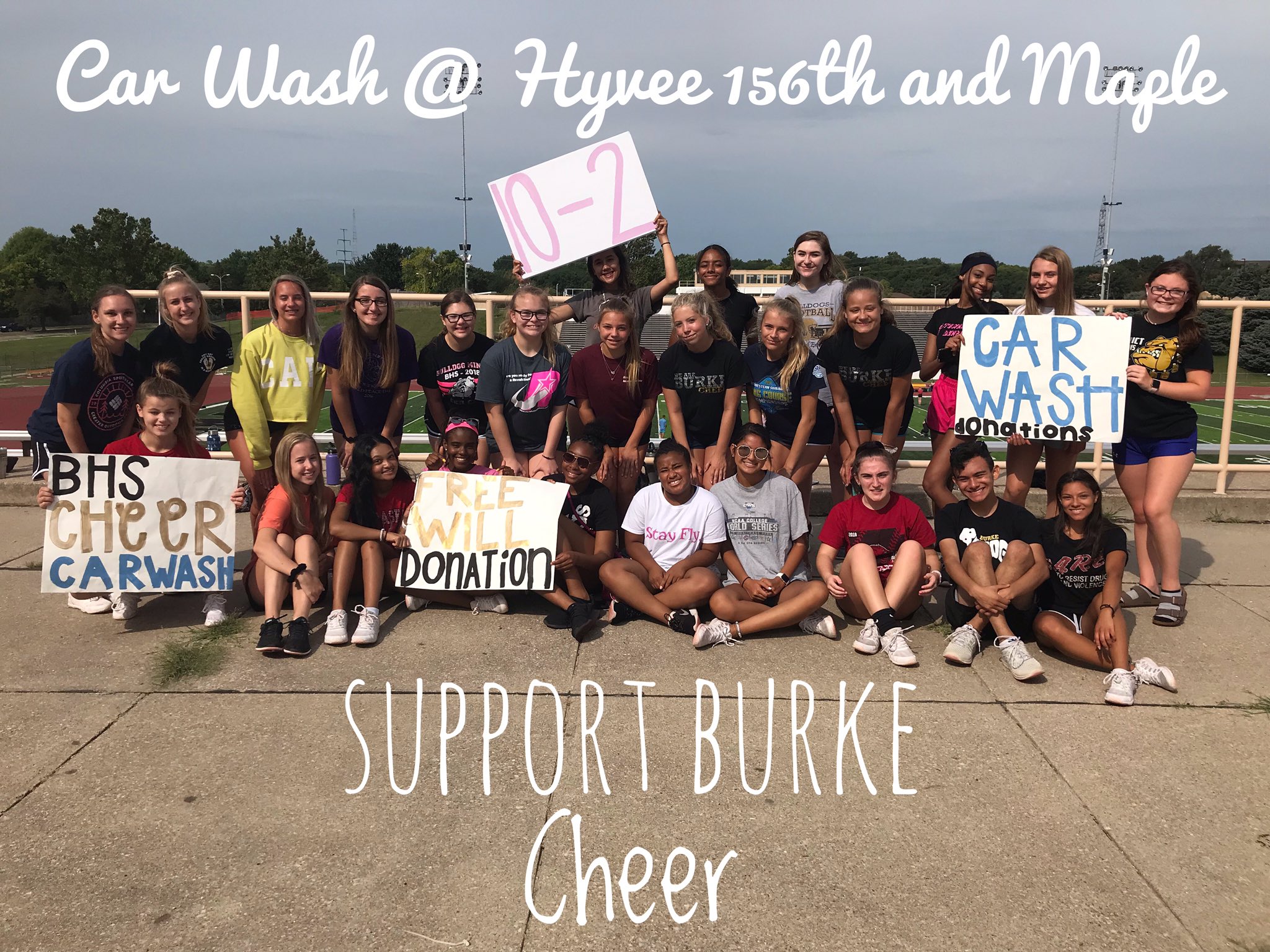 Burke Cheer on Twitter "Remember to help support Burke Cheer and come