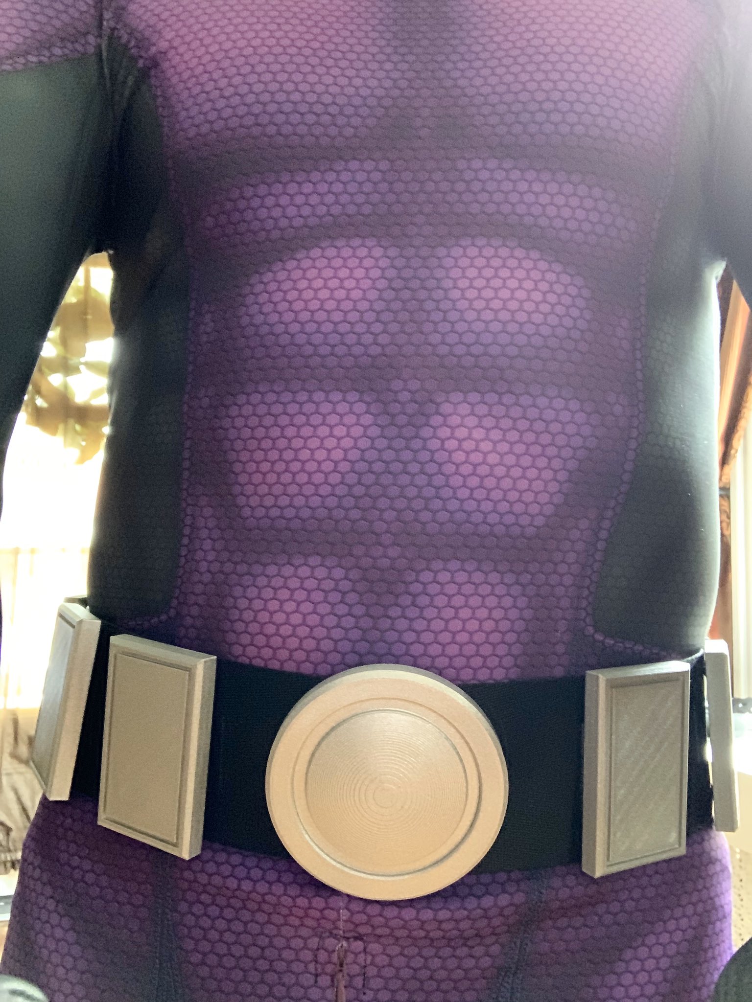🎬 𝕄𝕪 𝕄𝕠𝕧𝕚𝕖 𝕄𝕒𝕕𝕟𝕖𝕤𝕤 🎞 on Twitter "Custom 3D Printed Beast Boy Belt from XeroProps! BeastBoy