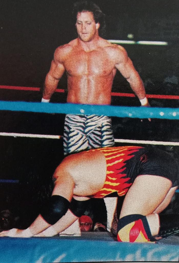 Rasslin' History 101 on Twitter "Chris Benoit vs Adam Bomb in a WWF