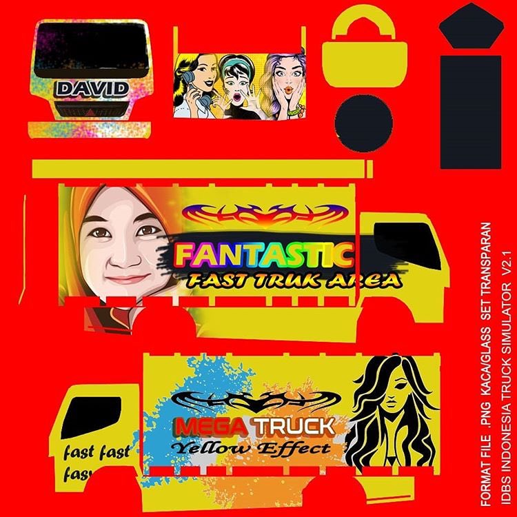 Paling Baru Stiker Truk Idbs Aneka Stiker Keren