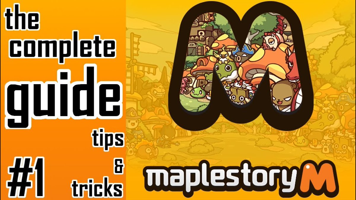 on Twitter "Maplestory M Complete Guide to Maplestory M