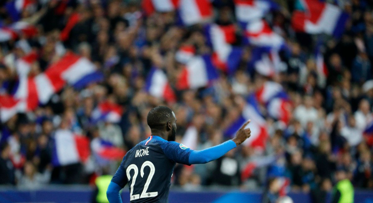 Goal On Twitter First France Appearance First France Goal Not Bad Jonathan Ikone