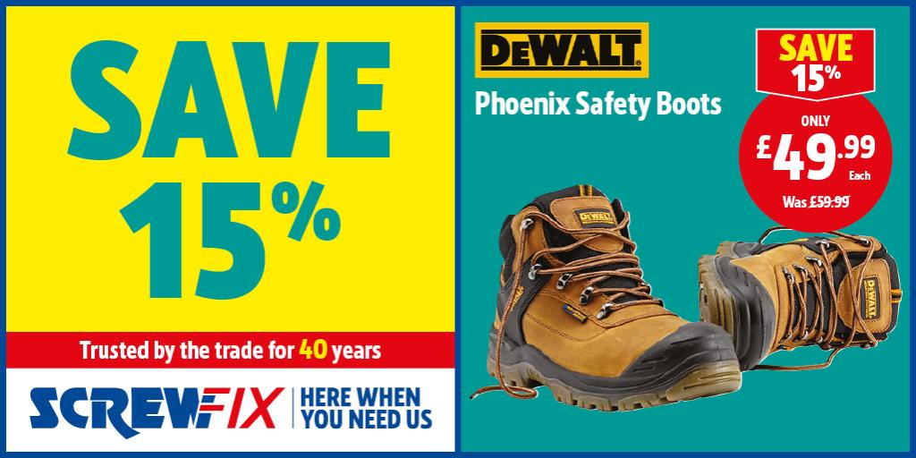 Screwfix Safety Boots Dewalt