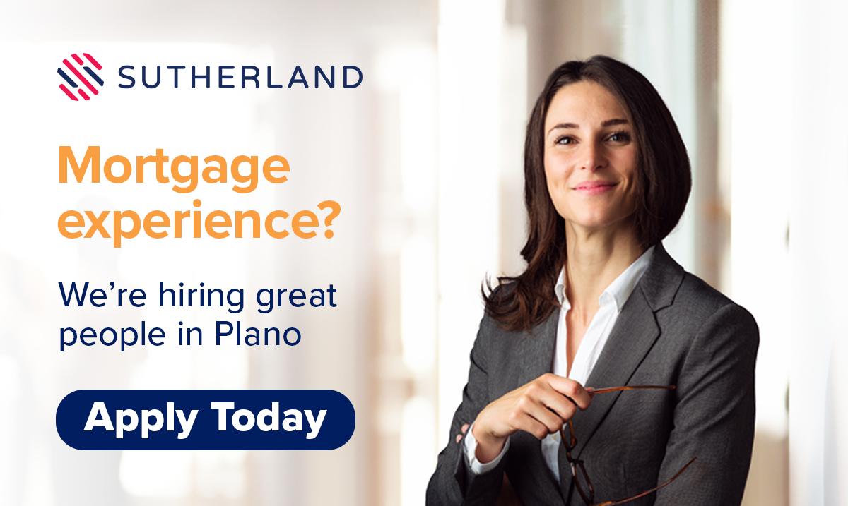 Sutherland Careers on Twitter "We're hiring Mortgage Loan Processors