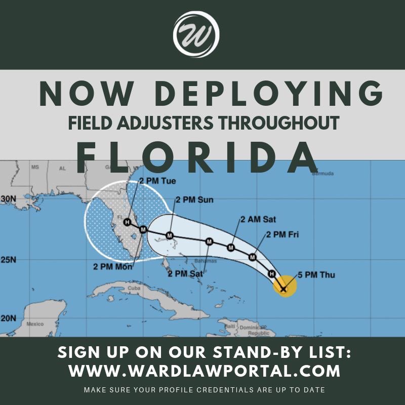 Wardlaw Claims on Twitter "Wardlaw is seeking Field Adjusters