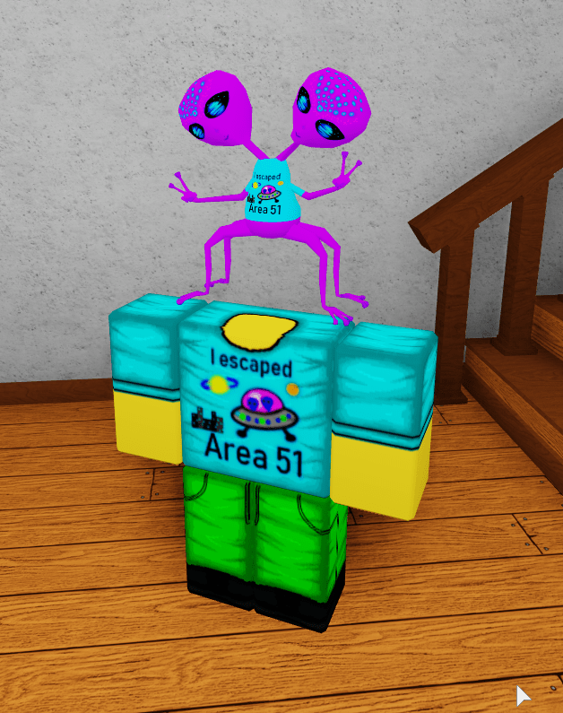 Roblox Alien Shirt Chat In Roblox Xbox One X
