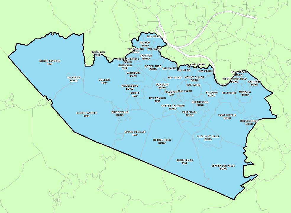Boil Water Advisory Pittsburgh Map South Lomei Labyrinth Map