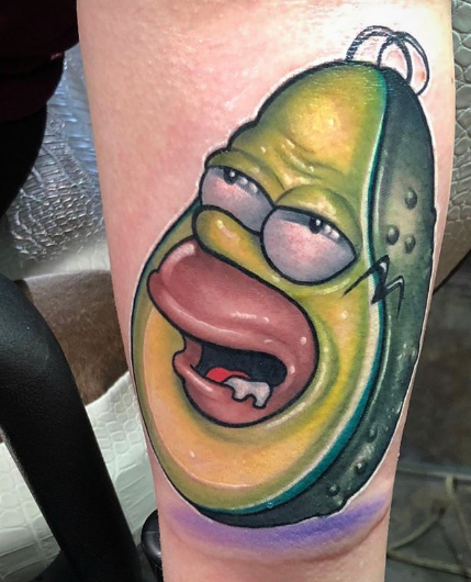 The Tattoo Shop On Twitter: "Avoca-Doh! @Joshhermantattoo . . #Tattooshop #Tattoosupplies #Thetattooshop #Avocado #Simpsons #Thesimpsons #Simpsonstattoo #Avocadotattoo Https://T.co/Ablkyztjfn" / Twitter 530_x_429_png