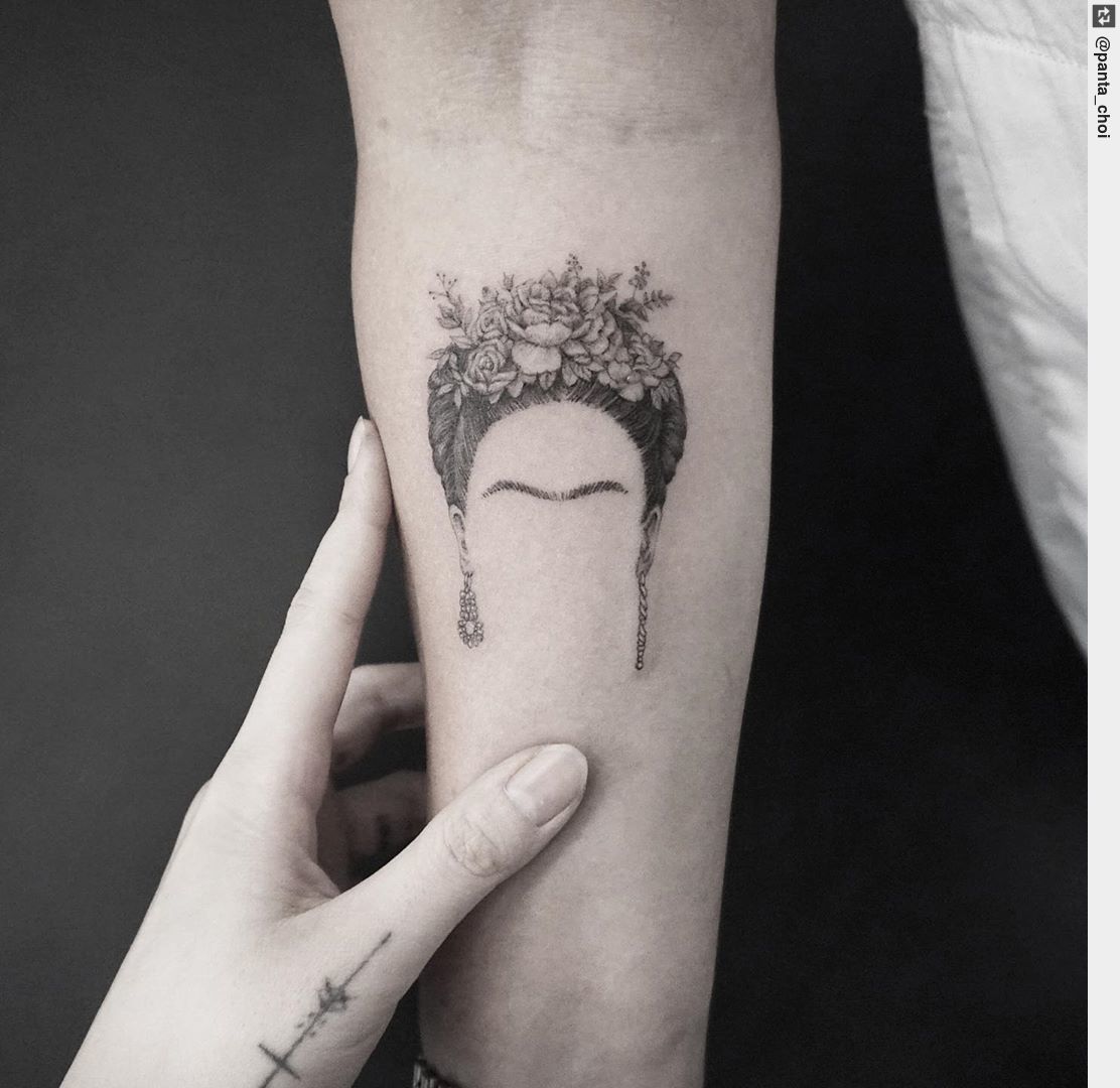 Tattoo Ness On Twitter: "Frida Kahlo #Panta_Tattooartist #Tattooartist # Tattoo #Inked #Ink #Tattooart #Tattoos #Tattoodesign Https://T.co/Cbwe7R1I3N" / Twitter 1080_x_1112_jpg