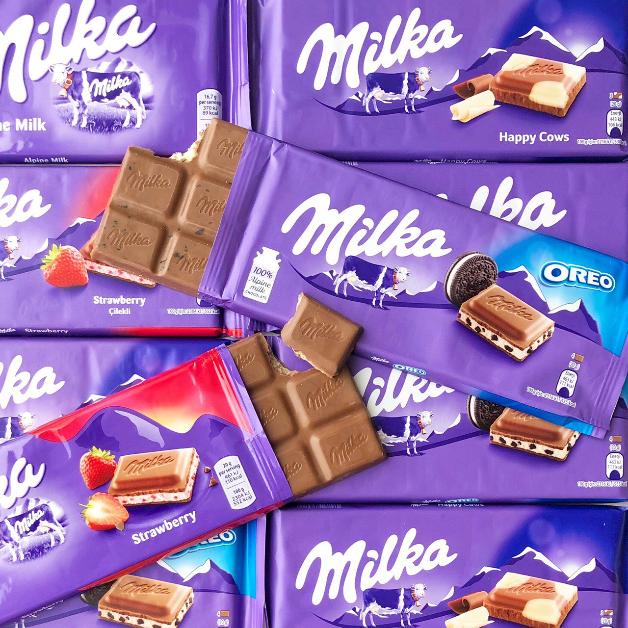 Plaza【公式】 On Twitter: "今年も登場❣️ 「Milka(ミルカ)」の板チョコ🍫❤️ 甘酸っぱいストロベリー🍓サクッとした食感のオレオ🍪アルプスで育ったミルクがたっぷりのアルペンミルク🥛牛模様のようなミルク&Amp;ホワイトチョコレートのハッピーカウ🐄の4種類🤤#Plaza ...