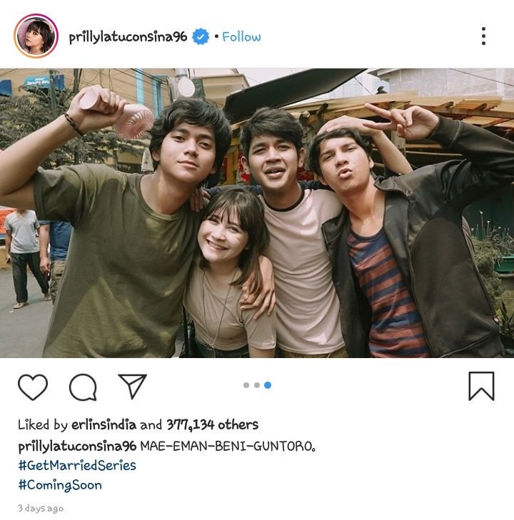 Prilly Latuconsina Get Married The Series Prilly Latuconsina Age Bio