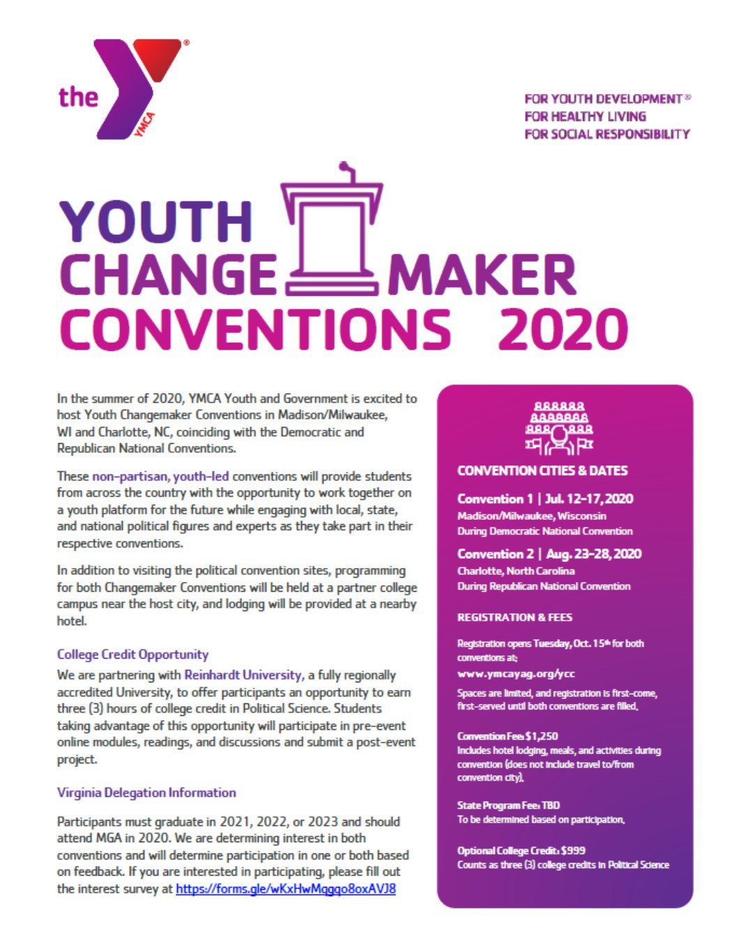 mga summer 2023 Virginia Ymca On Twitter: "Check Out This Awesome Program. There Is Still Time To Submit Your Interest! Https://T.co/2Qyl3Xbc69" / Twitter