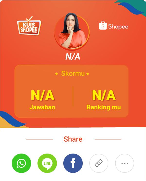 Jawaban Kuis Shopee 10 November Belajar Online