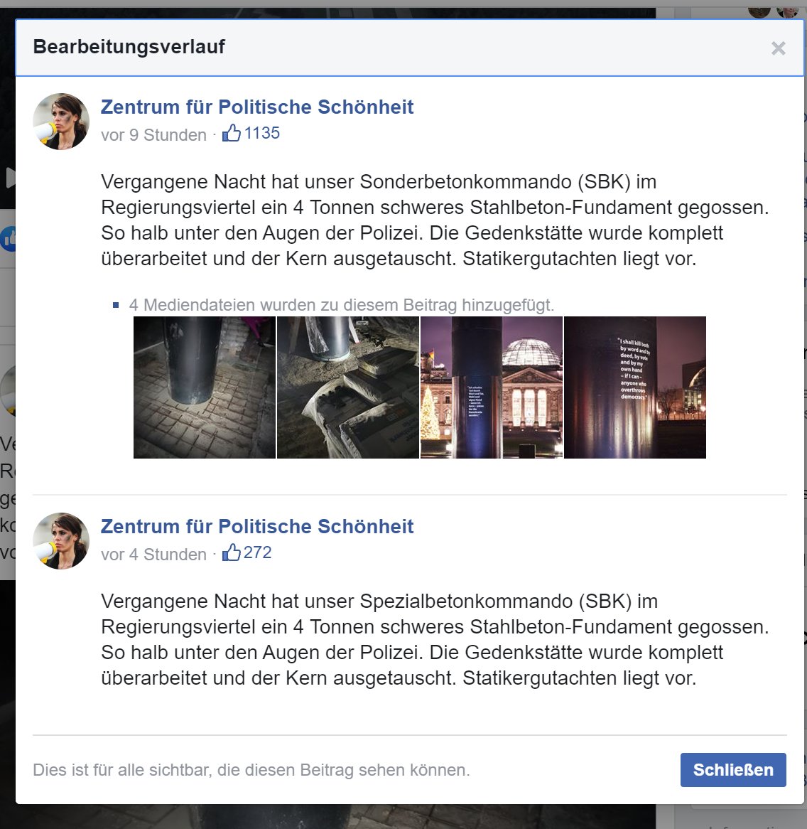Thread by KonLex09 "Das ZPS und der Beton Da es etwas unterging, hat