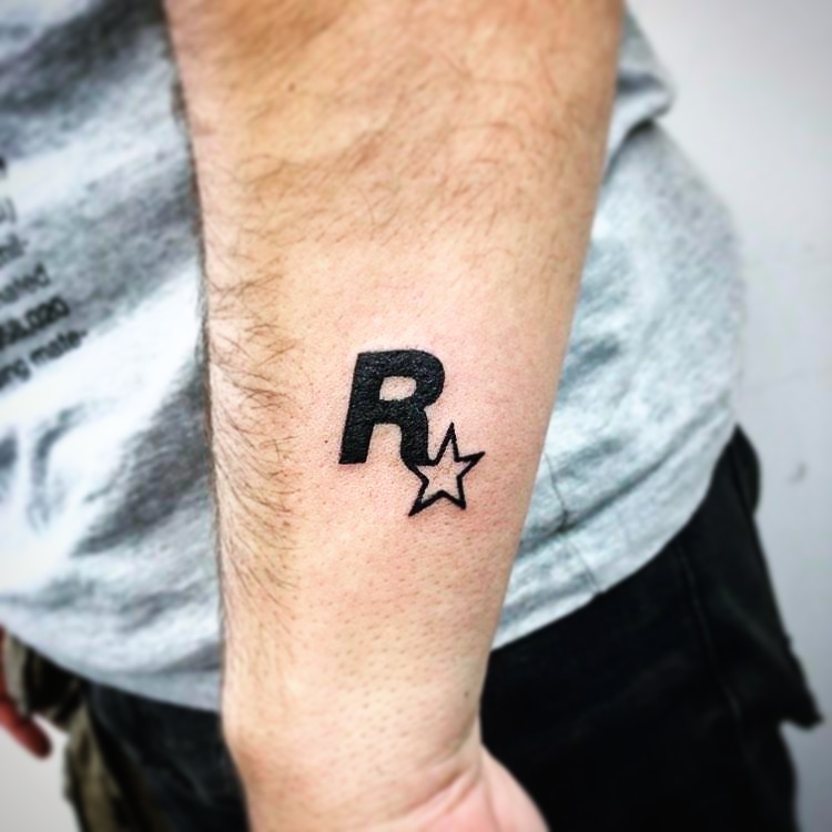 Rockstar Games On Twitter: "@Johnm90Gta Nice Ink John! 🤟" / Twitter 750_x_750_jpg