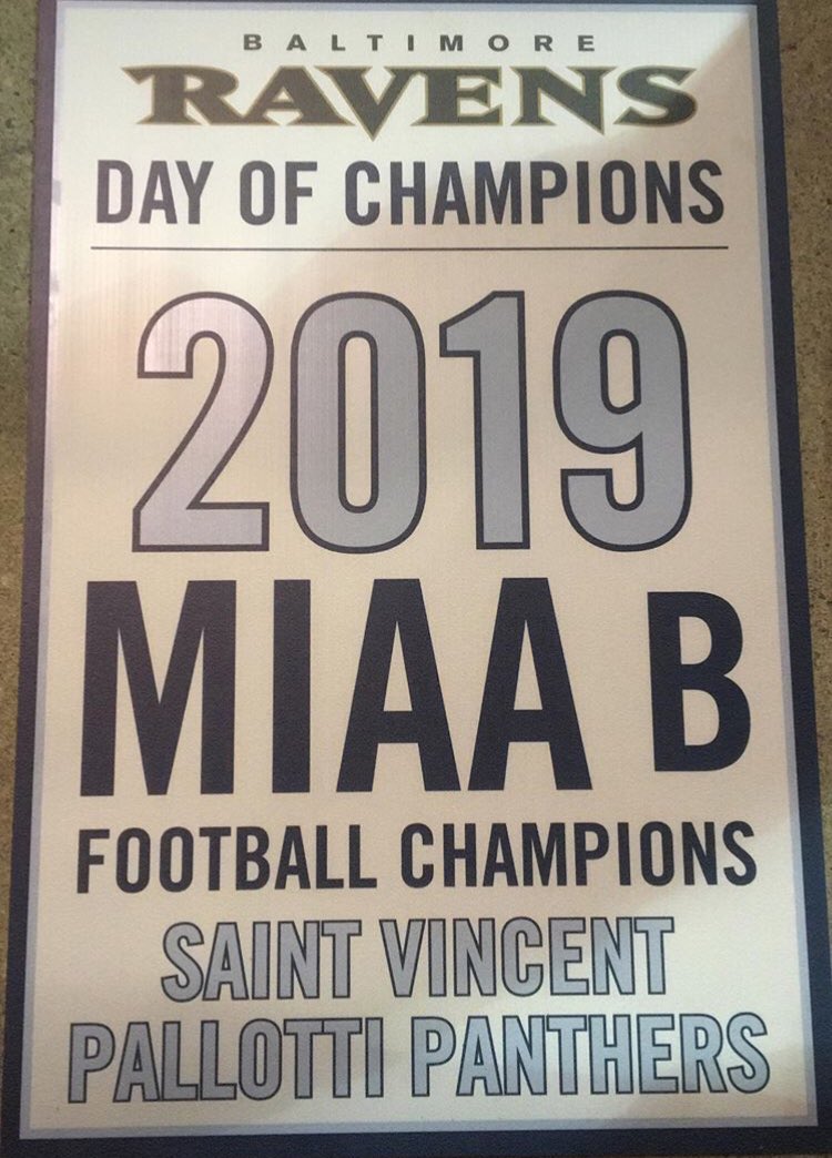 St. Vincent Pallotti Football on Twitter "Ring us 💍…