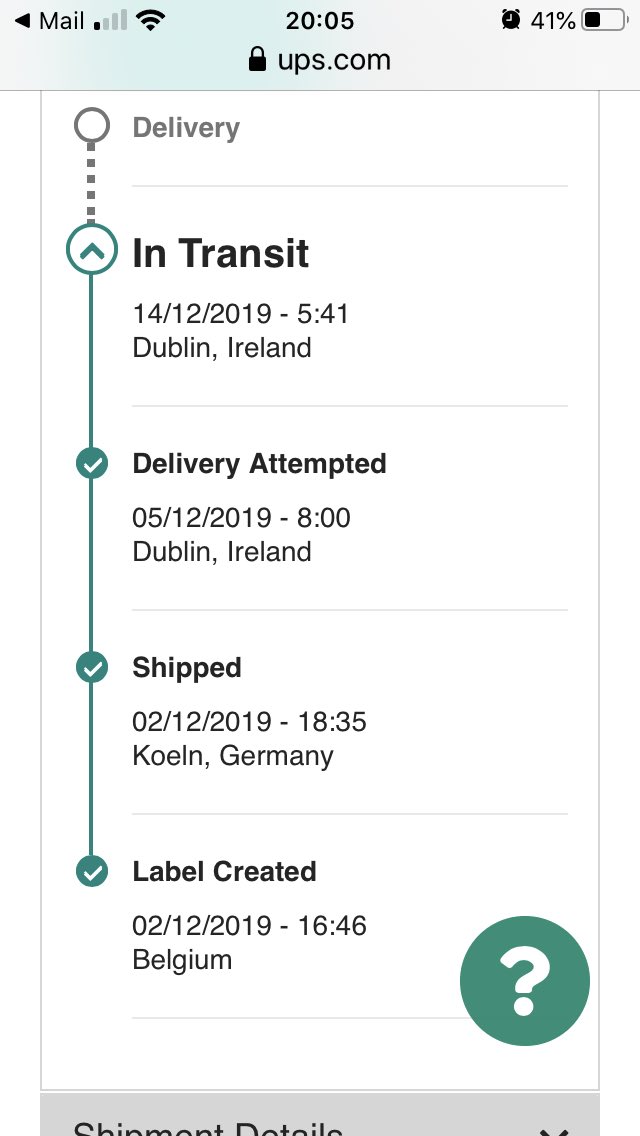 Ups Tracking Systems Parcel Delivery