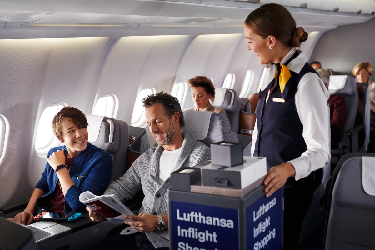 Lufthansa Trials Inflight Grocery Shopping And Home