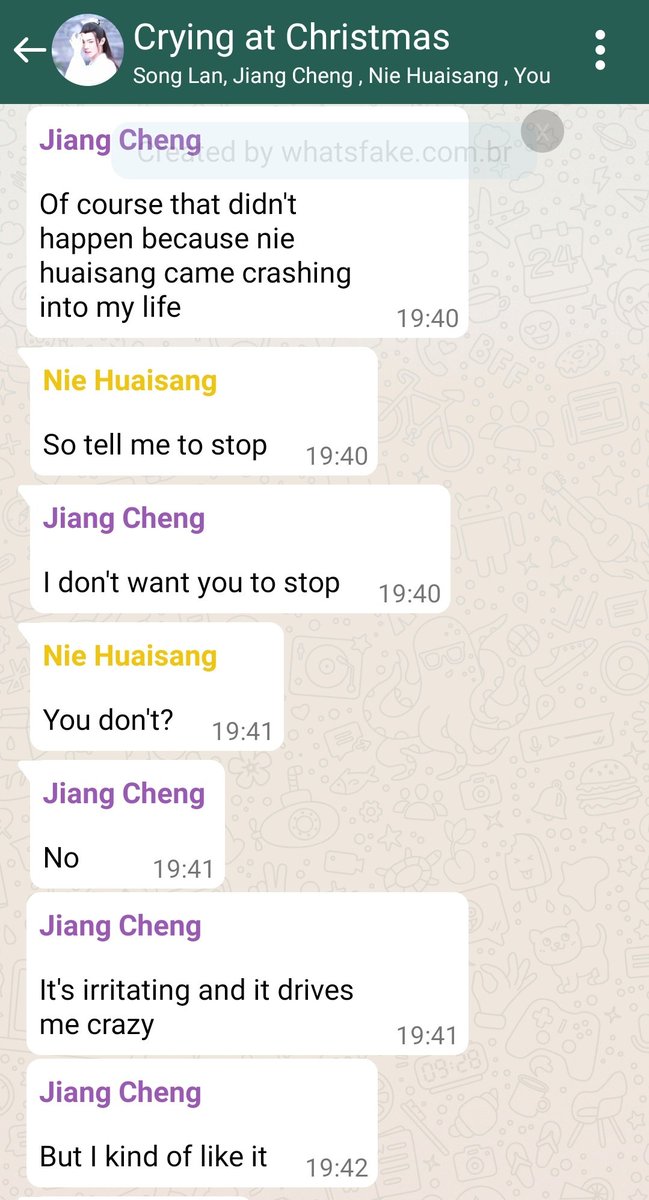 Thread by lanzhqn Wangxian social media au Lan wangji pulls his crush wei wuxian in a secret