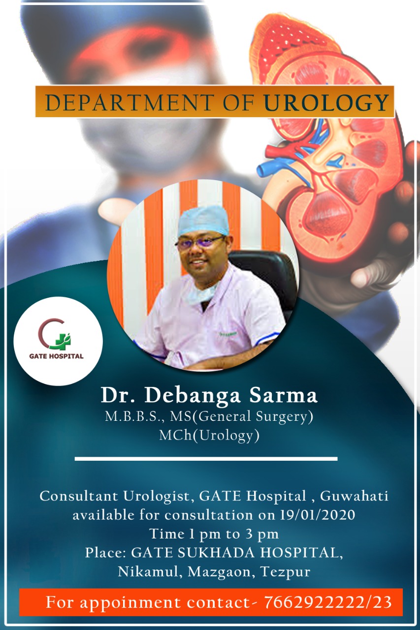 GATE Hospital on Twitter "Dr Debanga Sarma, Urologist at GATE Hospital