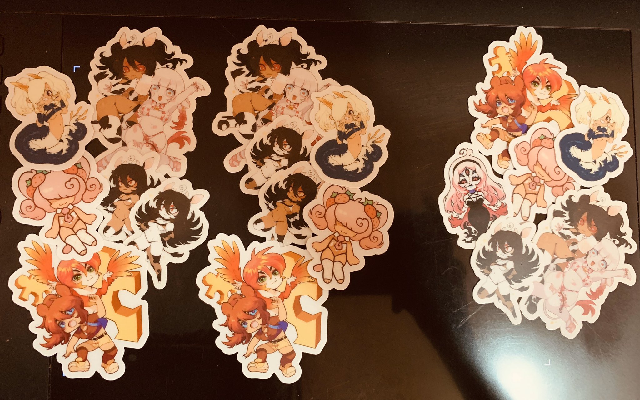 ThiccMonster on Twitter " FREE STICKER GIVESAWAY Picking