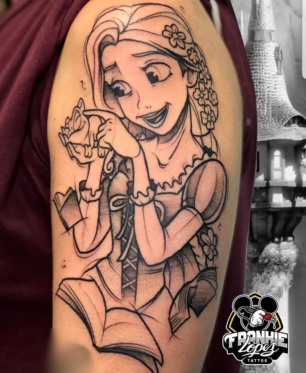 Inkspiration On Twitter: "Rapunzel Y Pascal 🐸👸🏼 Por @Frankielopeztattoos En @_Madnesstattoo_, En Madrid, España #Tattoo #Tattoos #Tattooideas #Tattooartist #Tattooist #Tattooed #Tattoolover #Tattooers #Tatuadoresespañoles #Rapunzel #Rapunzeltattoo ... 1200_x_985_jpg