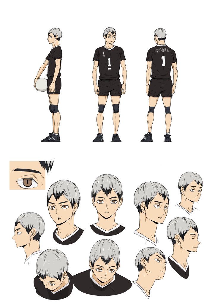 Haikyuu Shinsuke Kita (Inarizaki) Minecraft Skin