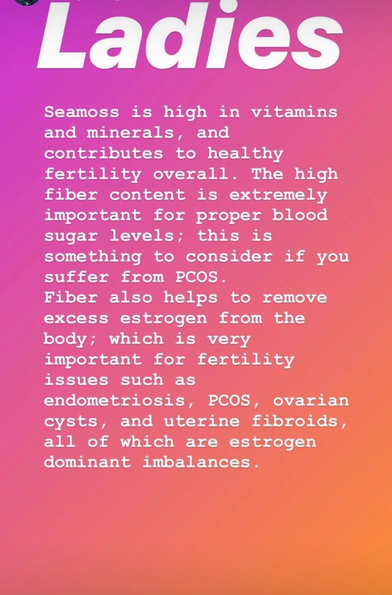 Irish Sea Moss Fertility