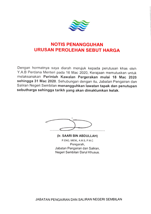 Jabatan Pengairan Dan Saliran Negeri Sembilan oreinst