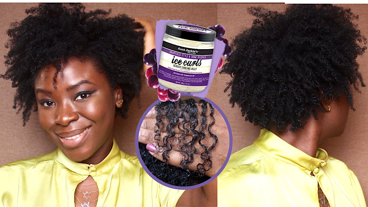 Omowunmi Mimi Akinlagun On Twitter: "New Video Live On My Youtube Chanel, It's A Review Of The Aunt Jackie's Grapeseed Recipes Ice Curls Jelly For A Wash &Amp; Go Https://T.co/Jorj12G0Mu #Naturalhair #Auntjackies #