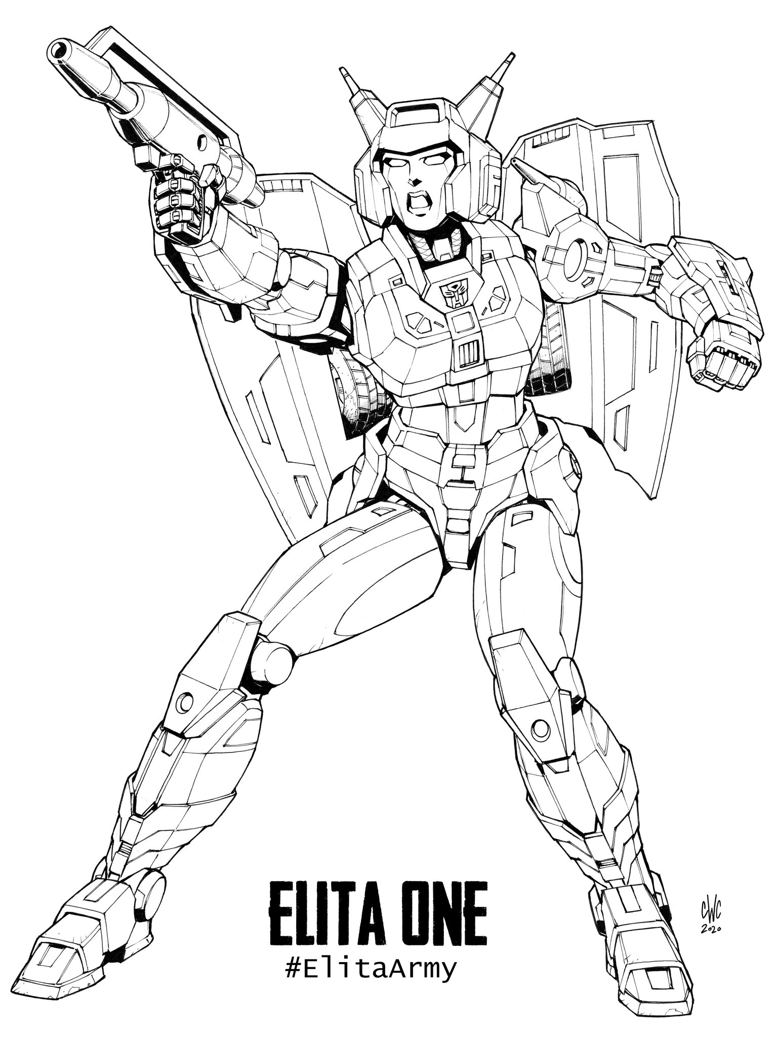 Casey W. Coller on Twitter "Elita One is all inked up! Adding her to
