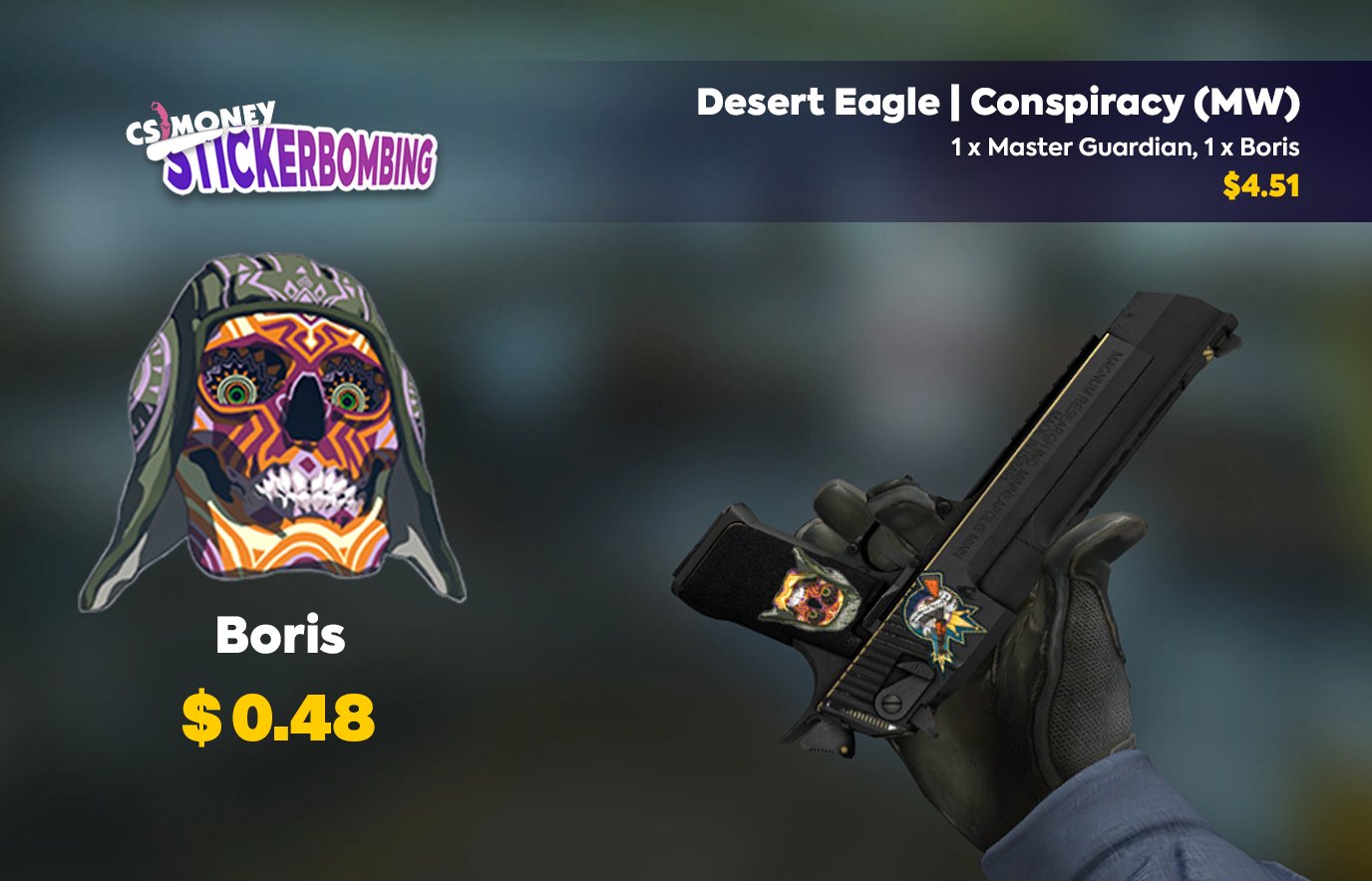 CS.MONEY on Twitter "The Desert Eagle Conspiracy looks great with its